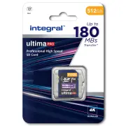 Carte sdxc INTEGRAL INSDX512G-180/150V30