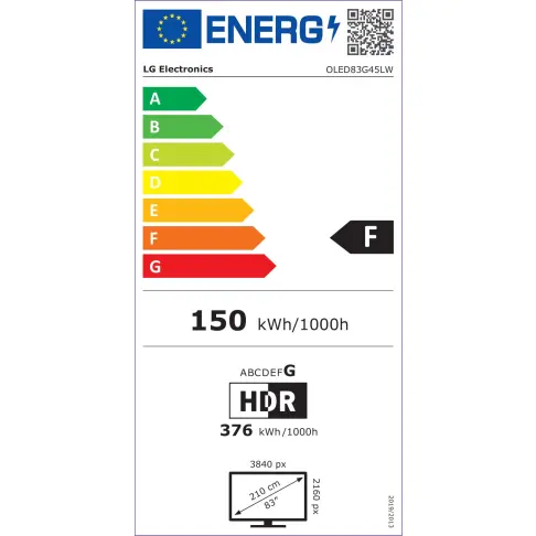 Tv oled 83'' LG OLED83G4 - 3