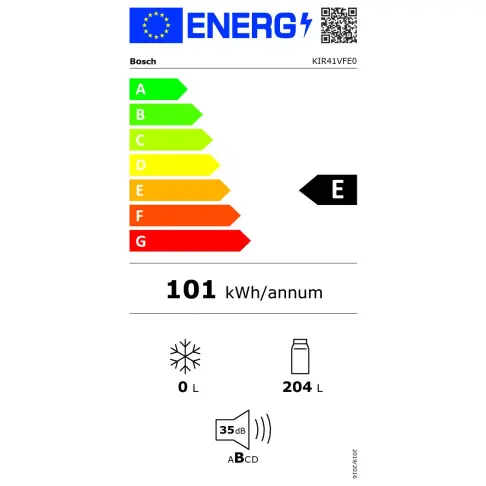 Réfrigérateur intégré 1 porte BOSCH KIR41VFE0 - 8