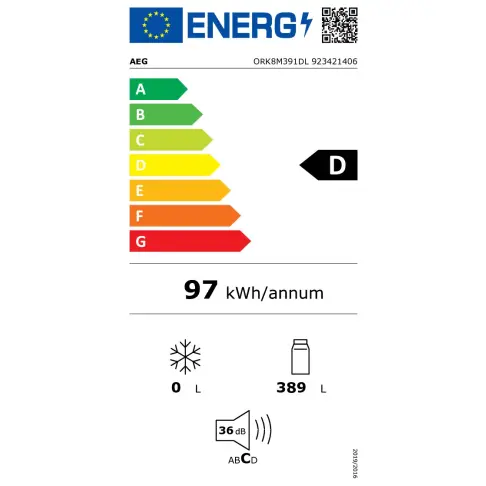 Réfrigérateur 1 porte AEG ORK8M391DL - 10