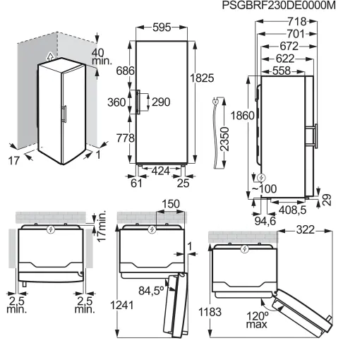 Réfrigérateur 1 porte AEG ORK8M391DX - 8