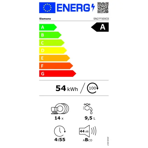Lave-vaisselle 60 cm SIEMENS SN27TI00CE - 14