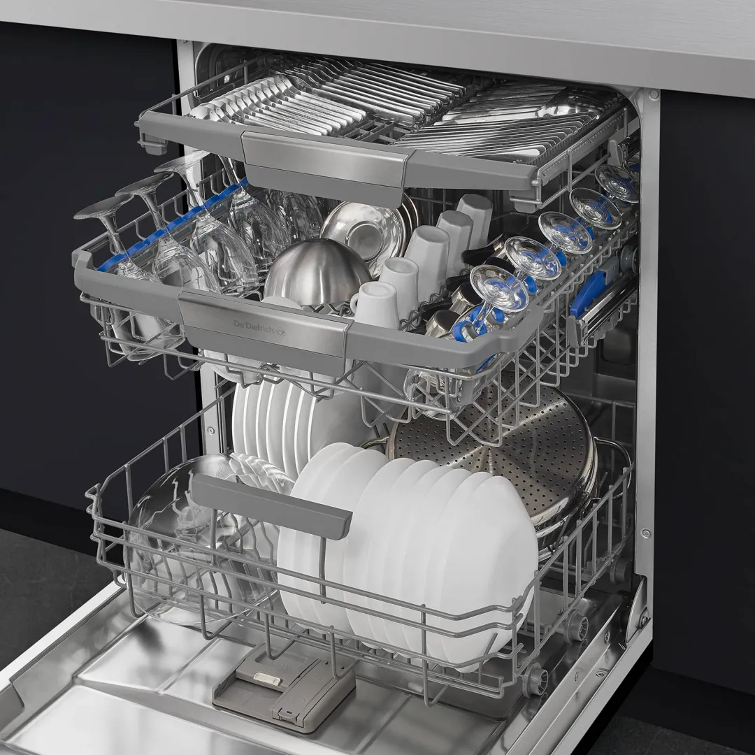 DL-pro Panier à couverts universel pour lave-vaisselle tels que Bosch  Siemens